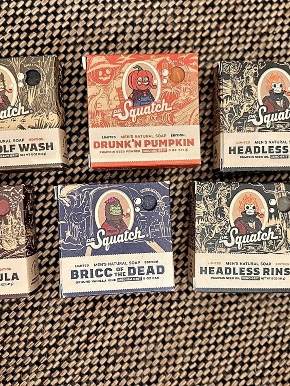 Squatch Soap Bars Variety Pack 6-Bar Soap Variety Pack NWT